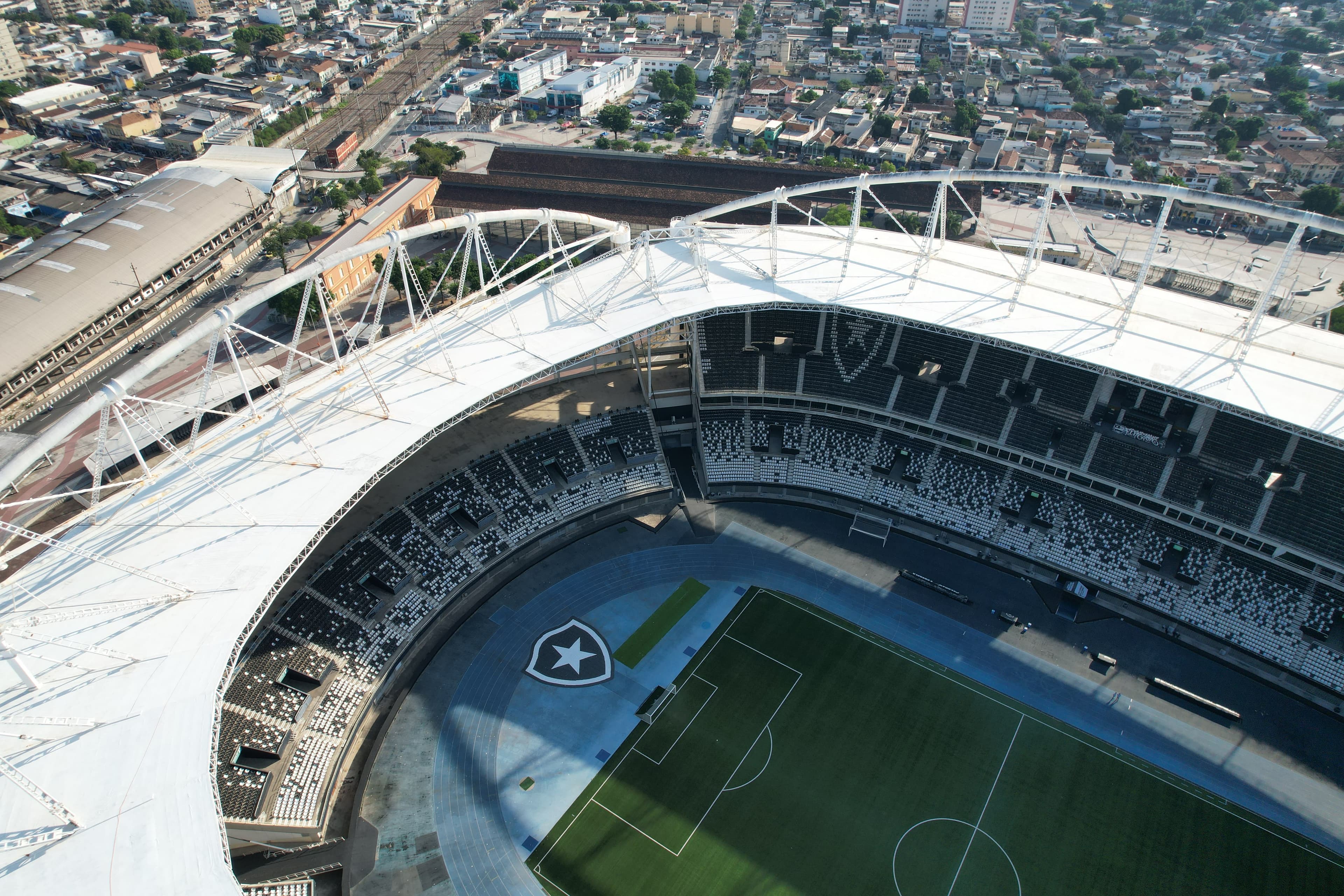Estádio Nilton Santos - Manutenção da Cobertura