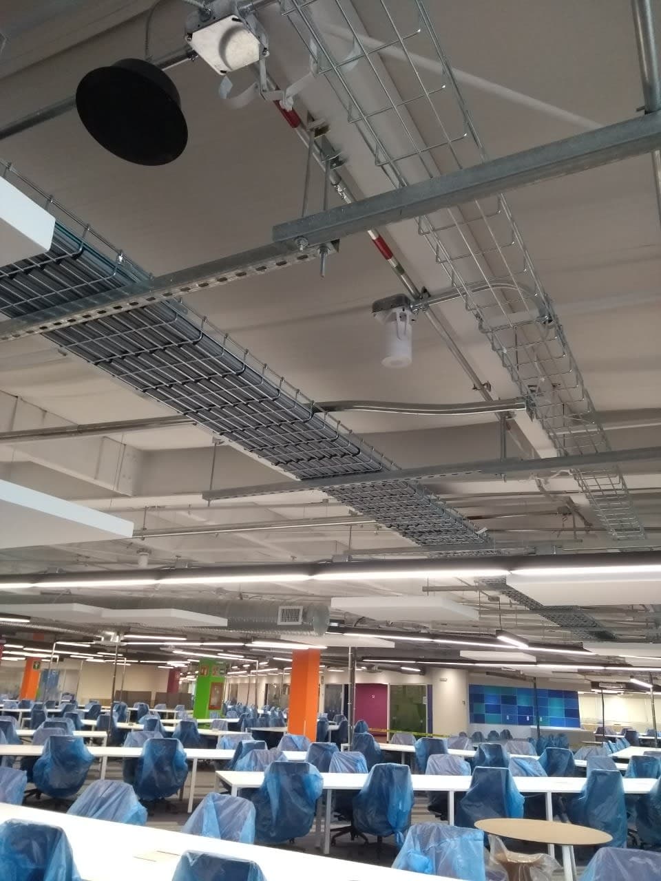 Instalación a techo