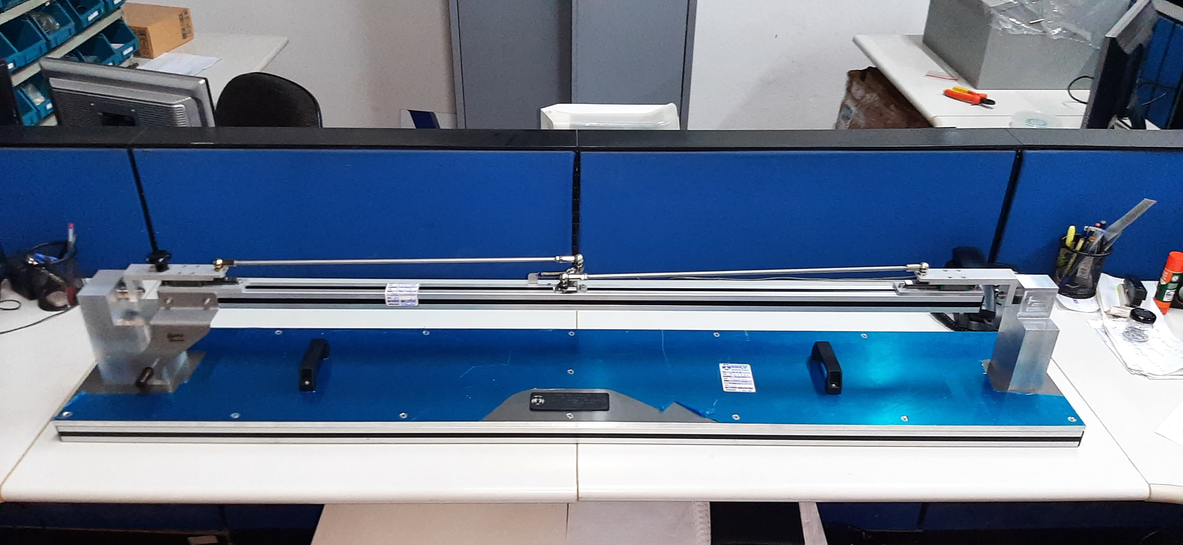 Mesa de calibragem de dispositivo